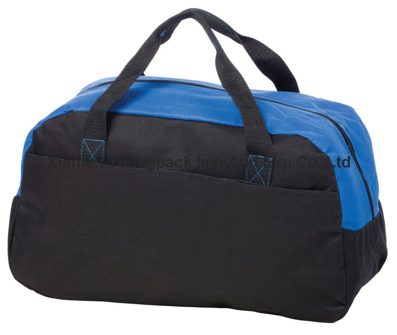 Gran bolsa de lona de barril azul marino