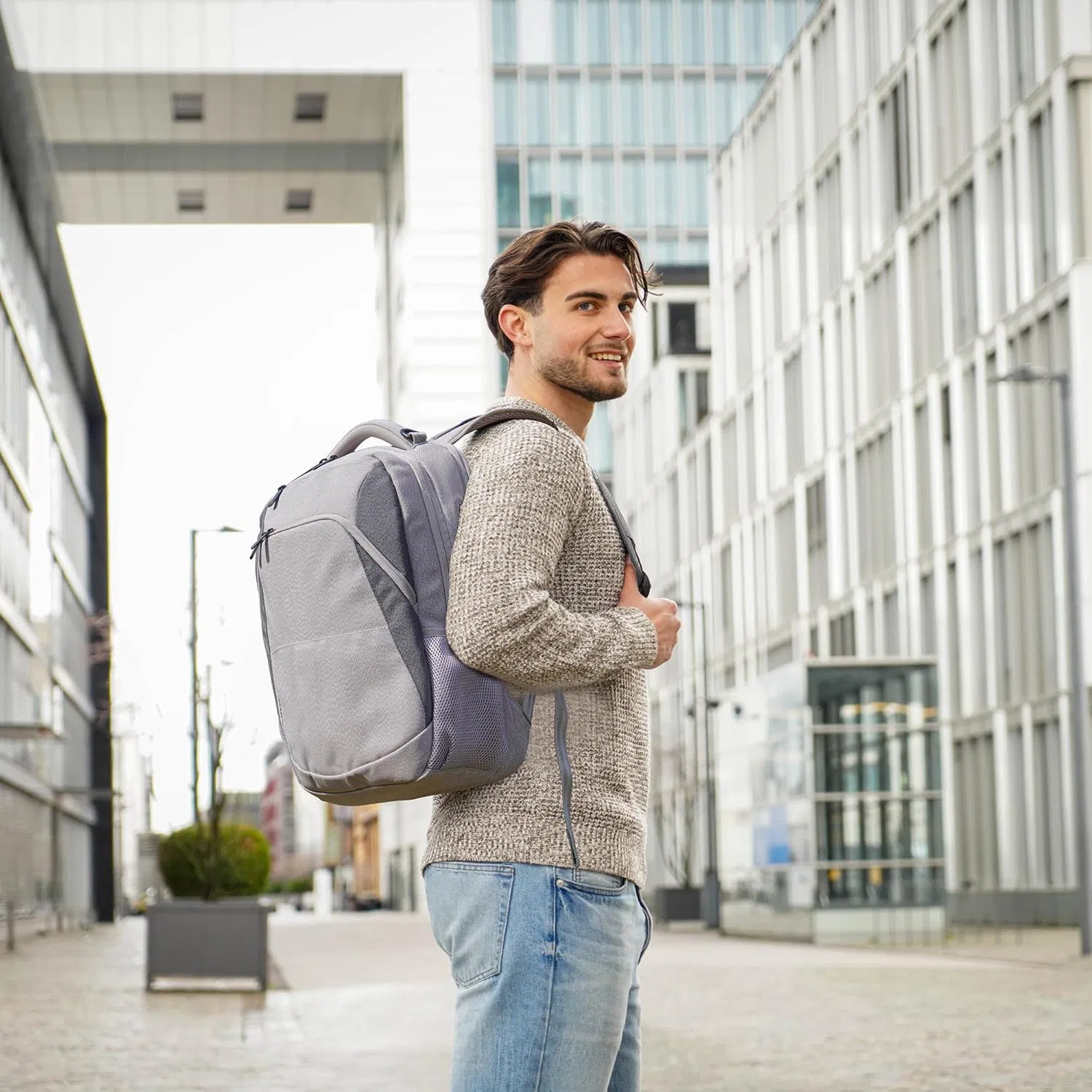 Bolsa de Negocios para Laptop Oxford Personalizada con Logo Bordado 2026 Unisex de Moda y Portátil con Carga USB