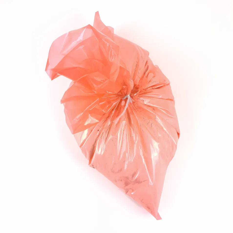 Bolsa de forro para empaquetado a granel de materiales alimentarios en barril de hierro altamente transparente 500lb