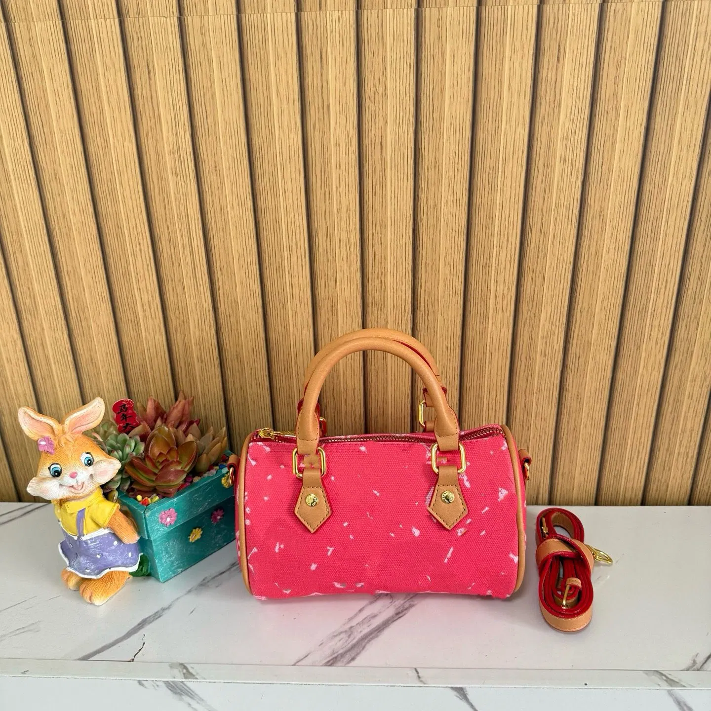 Bolso de bandolera tipo cubo baguette versátil para verano y primavera