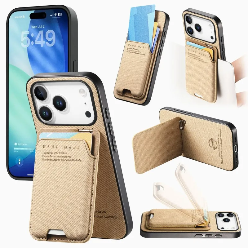 Cartera de teléfono vertical al por mayor para iPhone 17 PRO Max Samsung S26 Ultra proveedor de fábrica