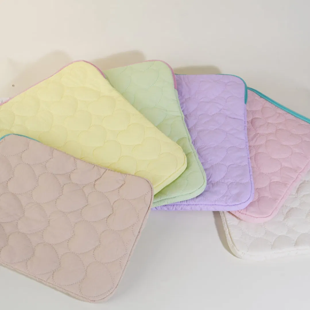 Bolsa de maquillaje suave acolchada personalizada