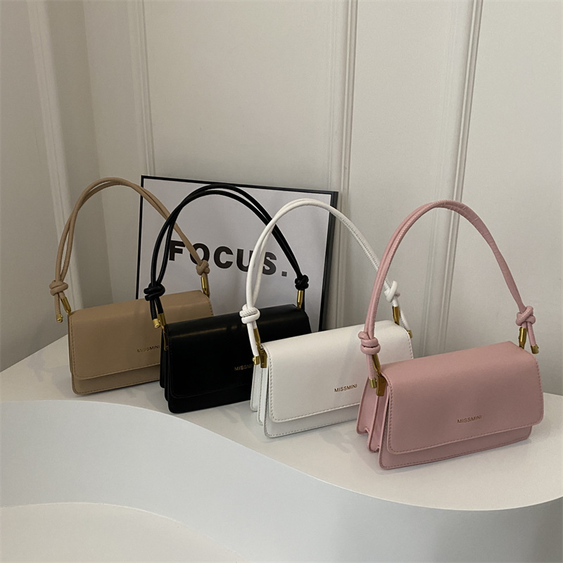Bolso Baguette Caliente para Axilas Mujeres 2025 Nuevo Bolso de Hombro Cruzado de Moda Francesa