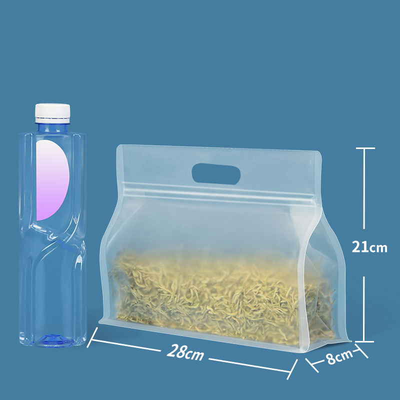 Bolsa de embalaje de té de acordeón con revestimiento de aluminio, grado alimenticio
