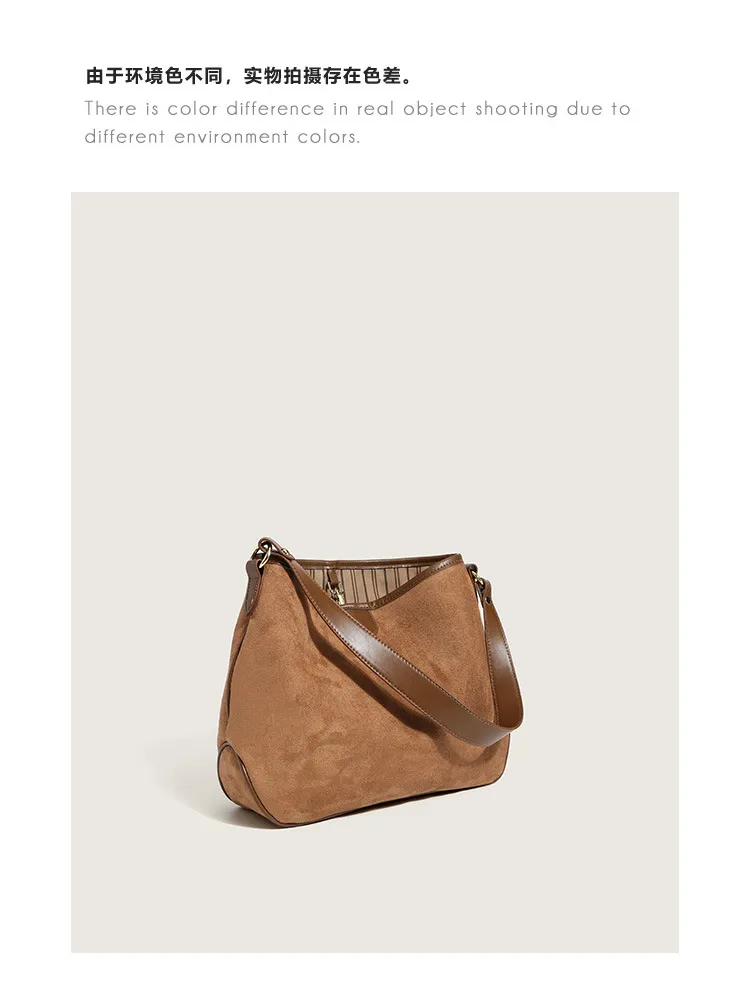 Bolso de hombro cruzado de gran capacidad para mujer