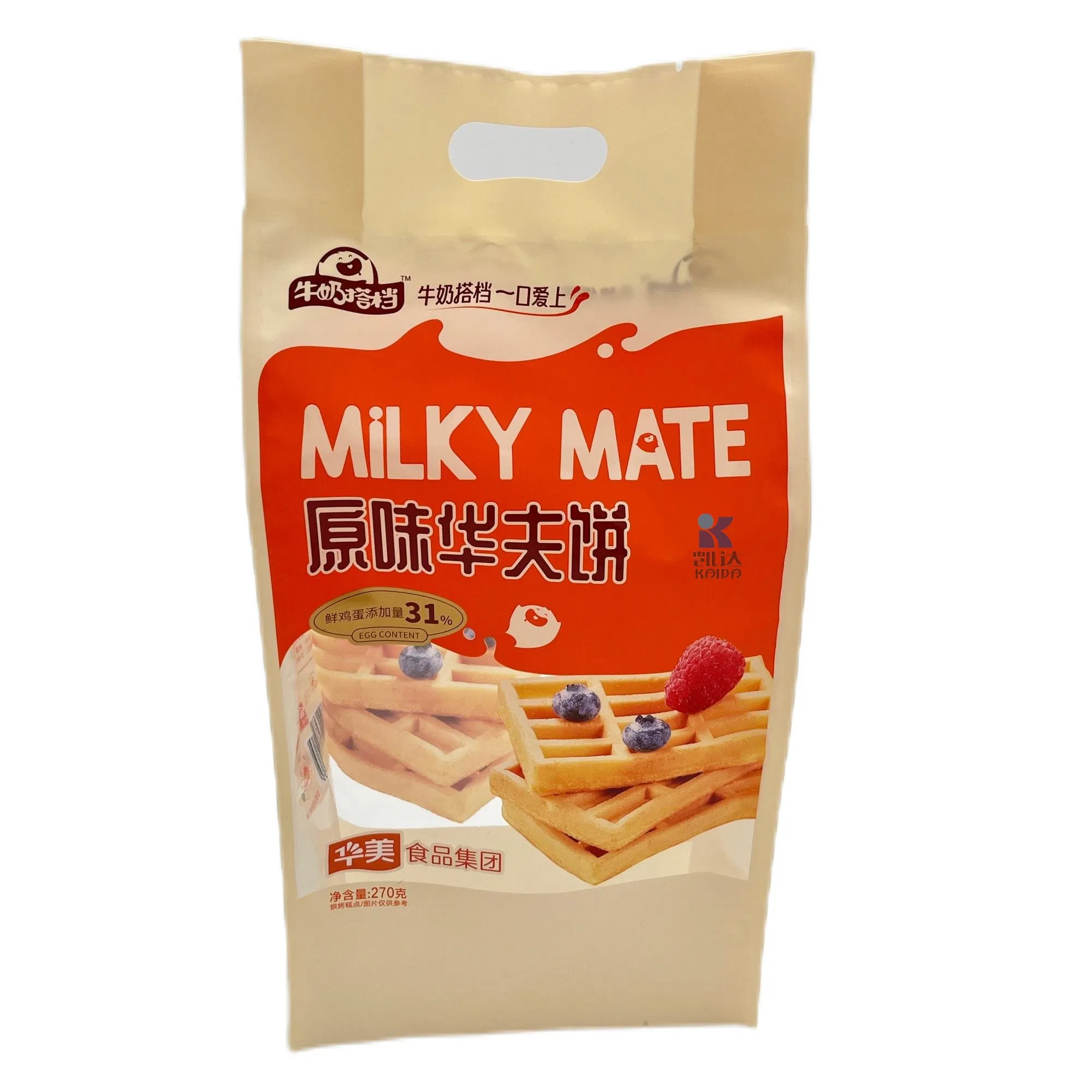 Bolsas de acordeón impresas en gravure para soluciones de almacenamiento de productos horneados
