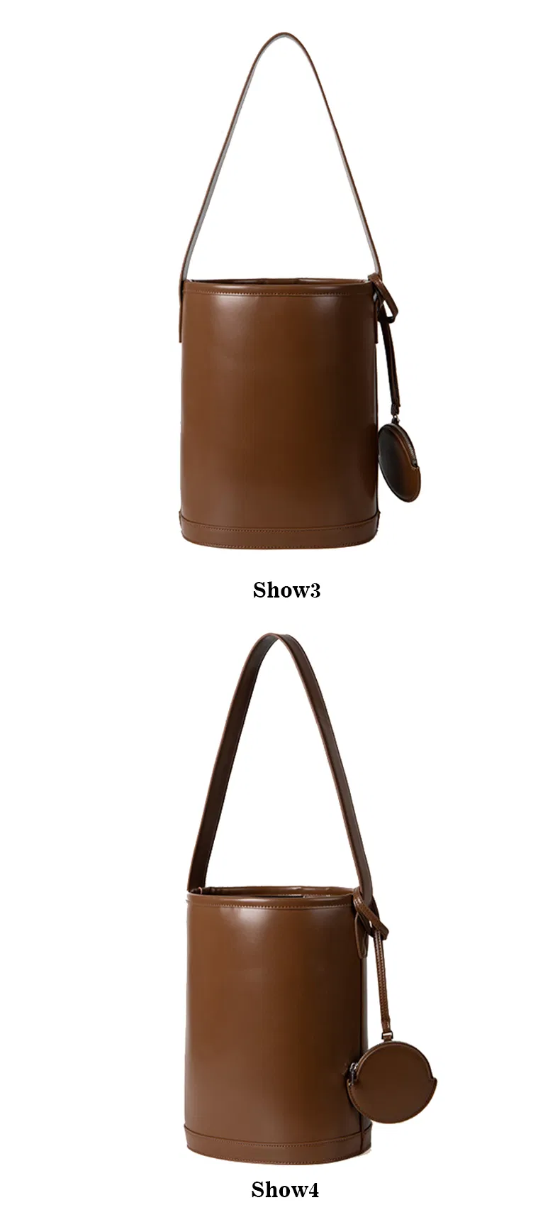Bolsas Hobo para Mujeres Bolsa de Cuero Vegano Bolsos Tipo Cubo Bolso de Hombro Minimalista Gran Capacidad Bolsa Tote Clásica