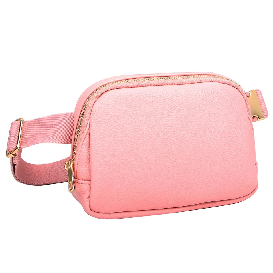 Bolso cruzado elegante de piel sintética suave para un estilo de vida activo