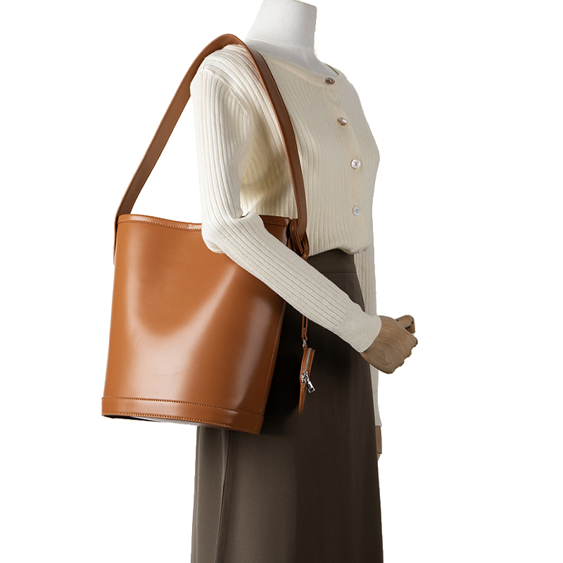 Bolsas Hobo para Mujeres Bolsa de Cuero Vegano Bolsos Tipo Cubo Bolso de Hombro Minimalista Gran Capacidad Bolsa Tote Clásica
