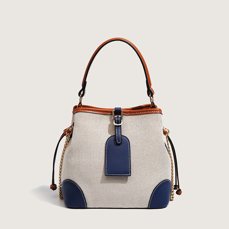 Nueva bolsa de cuero tipo cubo para mujeres con gran capacidad (JT2599)