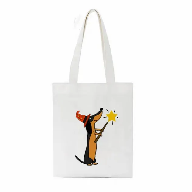 Bolsa de lona personalizada impresa a todo color con tu propio logo