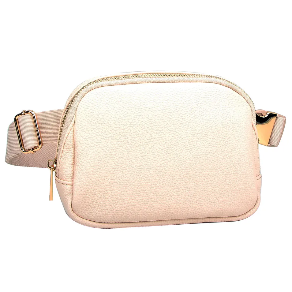Bolso cruzado elegante de piel sintética suave para un estilo de vida activo