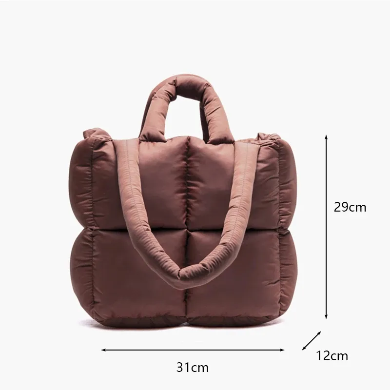 Especificaciones de bolso acolchado