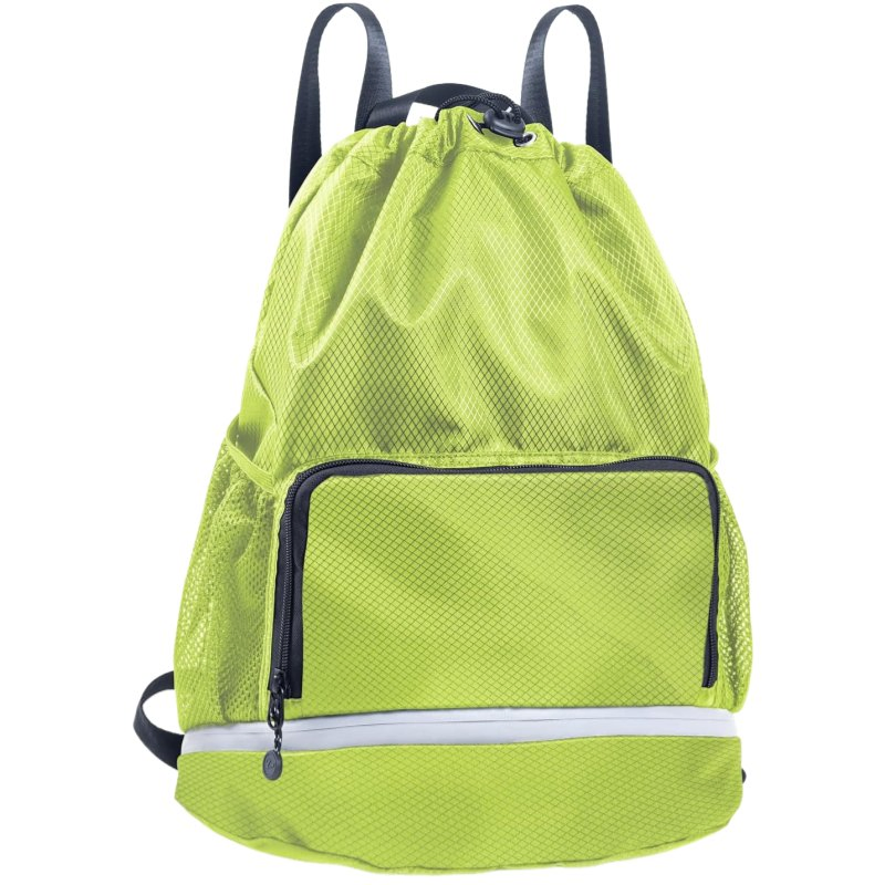 Bolsa de gimnasio para natación con compartimento para zapatos y bolsillo impermeable