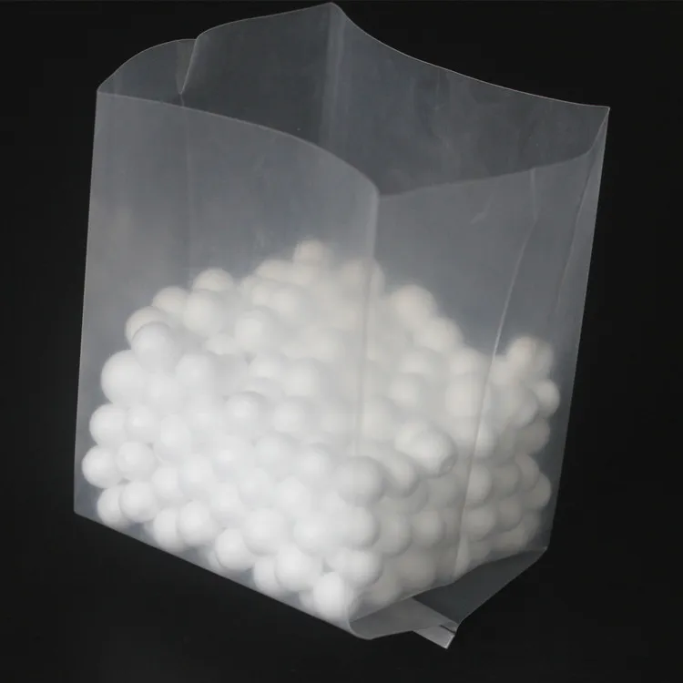 Bolsa de acordeón de pie PE 3D Diseño de bolsas de plástico