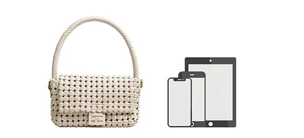 Gama completa de bolsos baguette SH2363