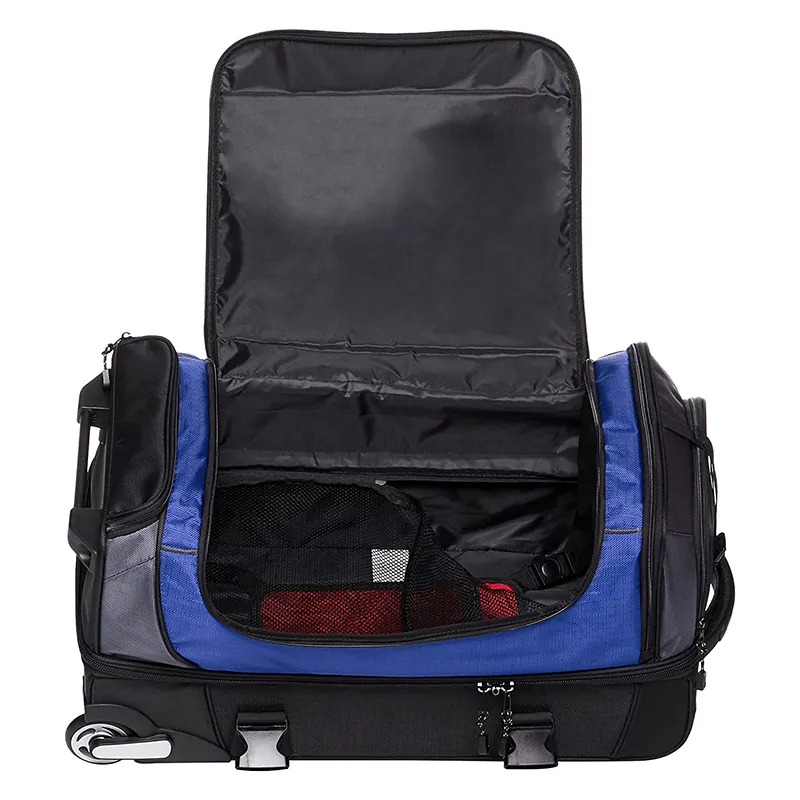 Bolsa de viaje duffel portátil con ruedas para fin de semana de la mejor moda OEM