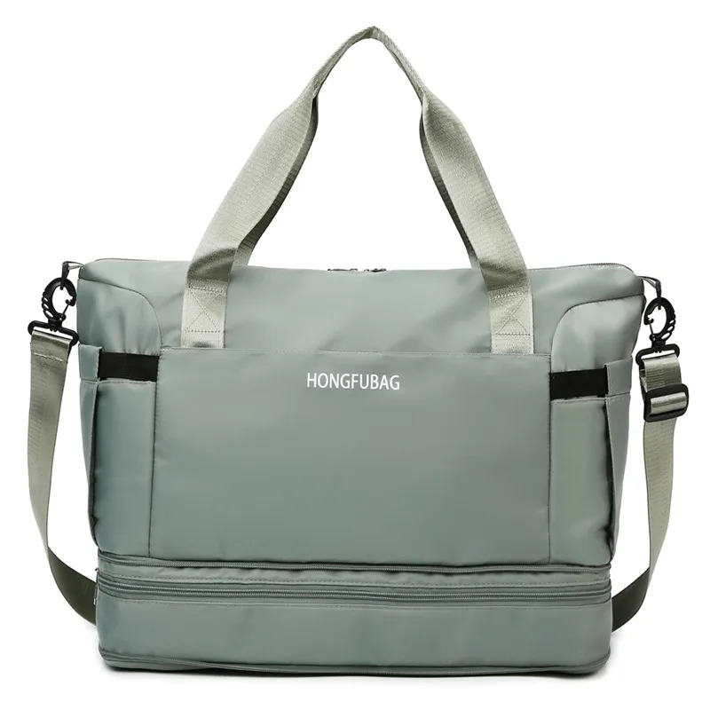 Bolsa de deporte para mujeres y hombres, bolsa de viaje de fin de semana