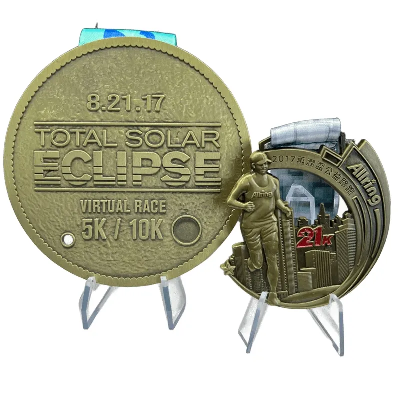 Medallas del Evento de Observación de la Luna del Festival de Medio Otoño Diseño Lunar