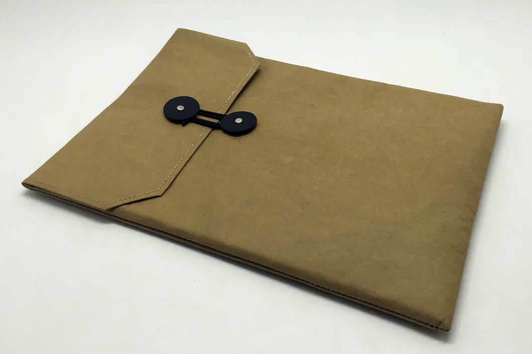 Bolsa de papel kraft prelavado