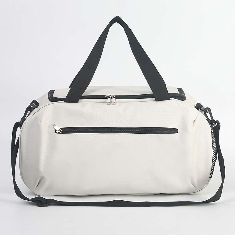 Gran bolsa de gimnasio con compartimento para zapatos, adecuada para viajes en avión, deportes de fin de semana, entrenamiento, pernoctaciones, mochilas promocionales
