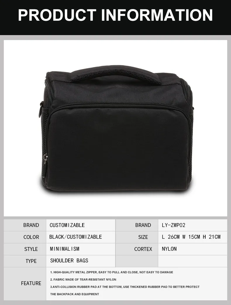 Bolsa de cámara bolsa digital SLR bolsa de cámara de lente única micro
