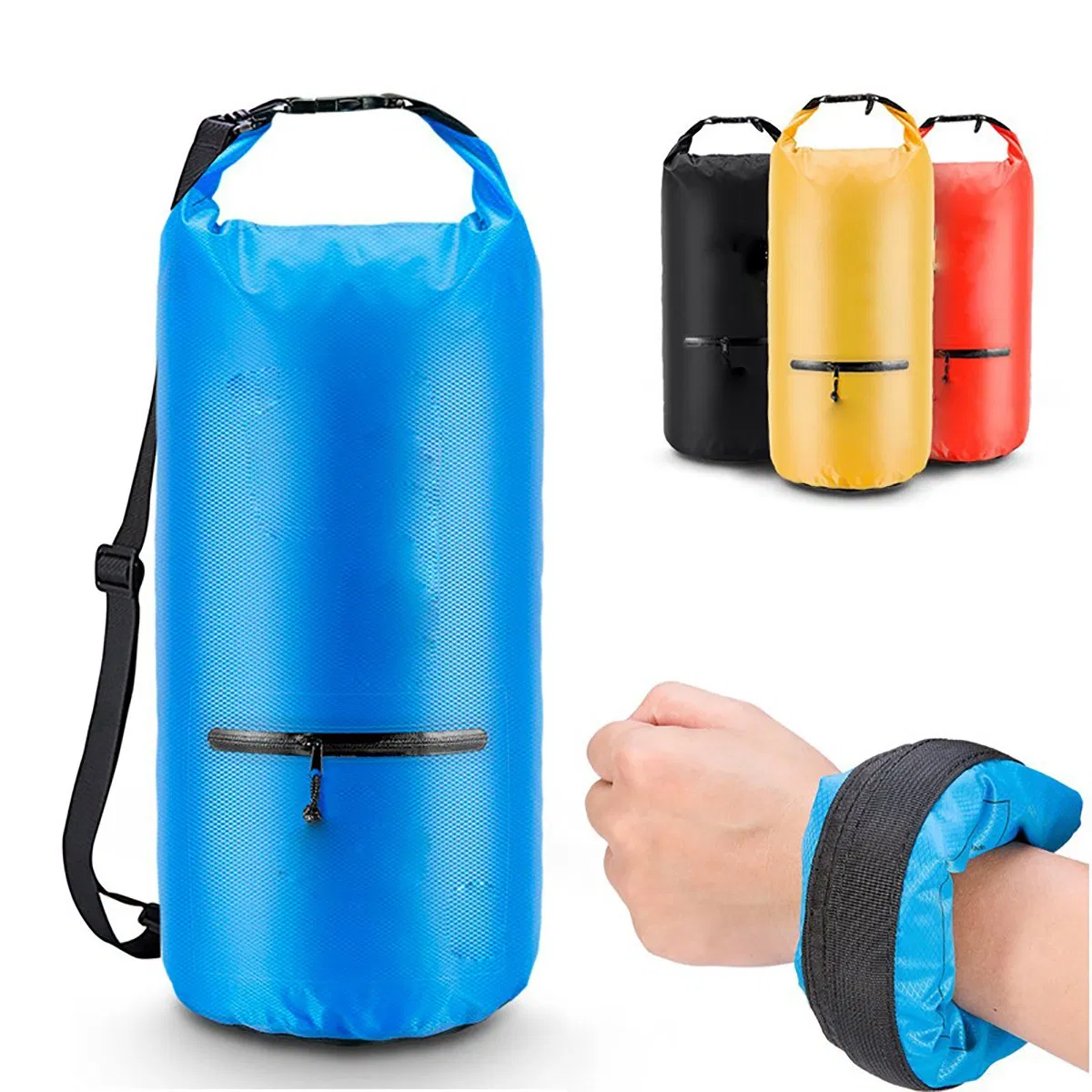 SJ-YB2136 Bolsa de barril seca y a prueba de agua personalizada para rafting al aire libre y buceo en piscina