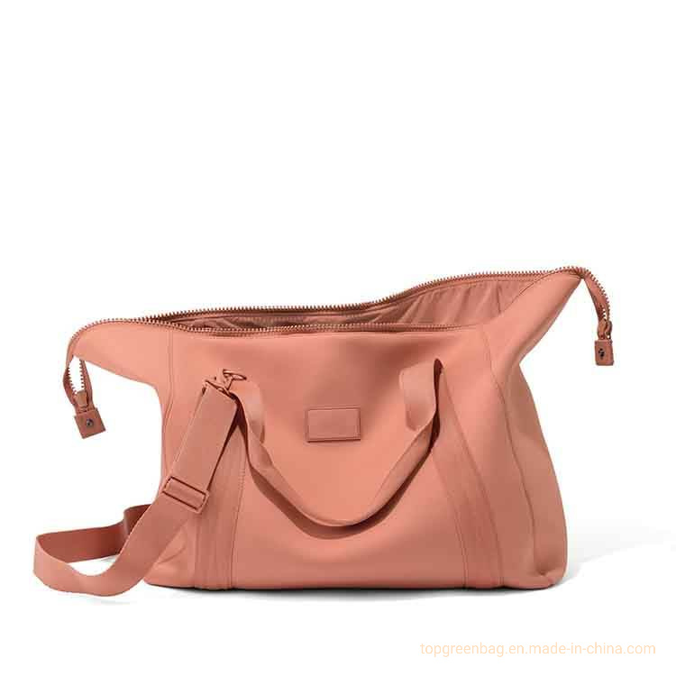 Bolsa de viaje de neopreno grande e impermeable para mayoristas, bolsa de gimnasio, bolsa de fin de semana, bolsa de hombro