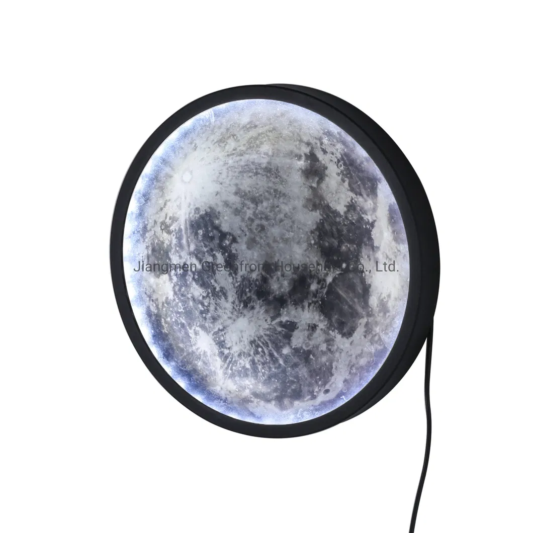 Espejo Lunar de Diseño Moderno con LED