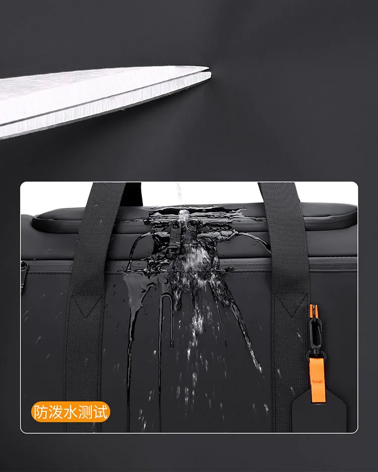 Gran 30L Bolsa de Viaje Duffel Impermeable para Fin de Semana Equipaje de Mano con Correa de Hombro Desmontable
