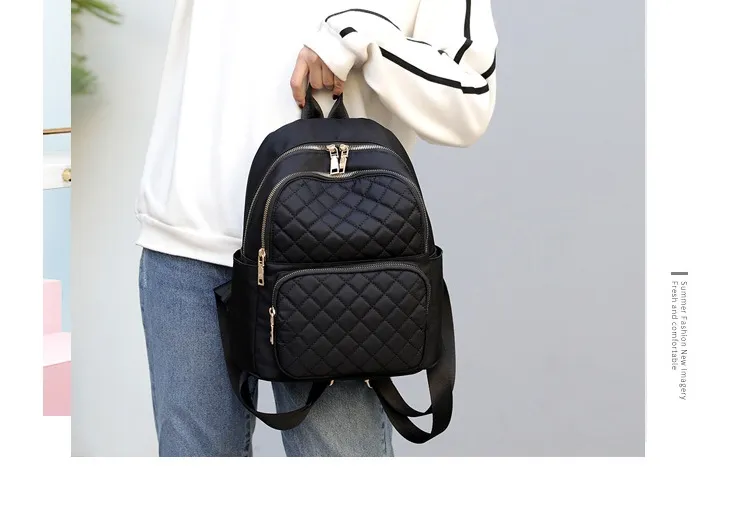 Mochila de moda para chicas y mujeres, mochila para laptop, mochila de colegio para damas, bolso de moda y elegante, mochila escolar y bolso de mano para mujeres