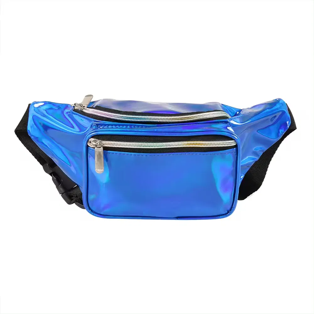 Bolso de Cintura Holográfico para Mujeres