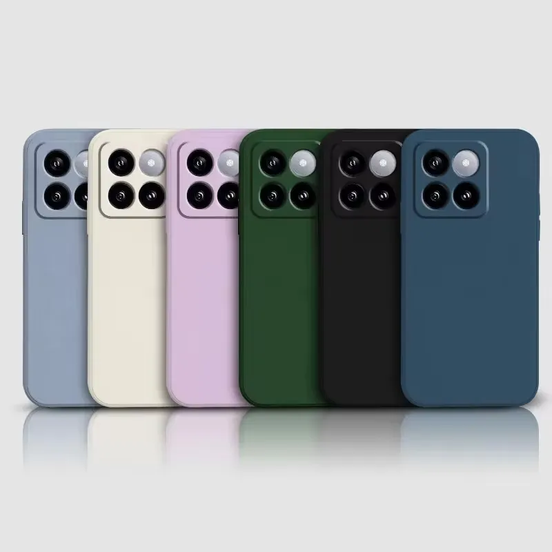 Funda de silicona mate iPhone 16 15 14 13 12 11 Pro Max