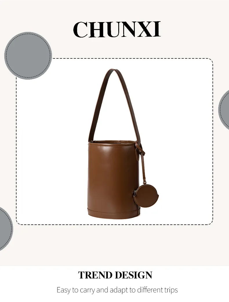 Bolsas Hobo para Mujeres Bolsa de Cuero Vegano Bolsos Tipo Cubo Bolso de Hombro Minimalista Gran Capacidad Bolsa Tote Clásica