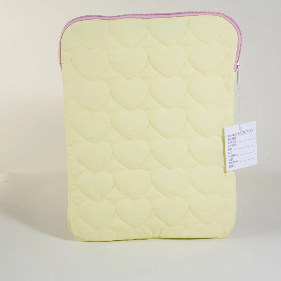 Bolsa de maquillaje suave acolchada personalizada