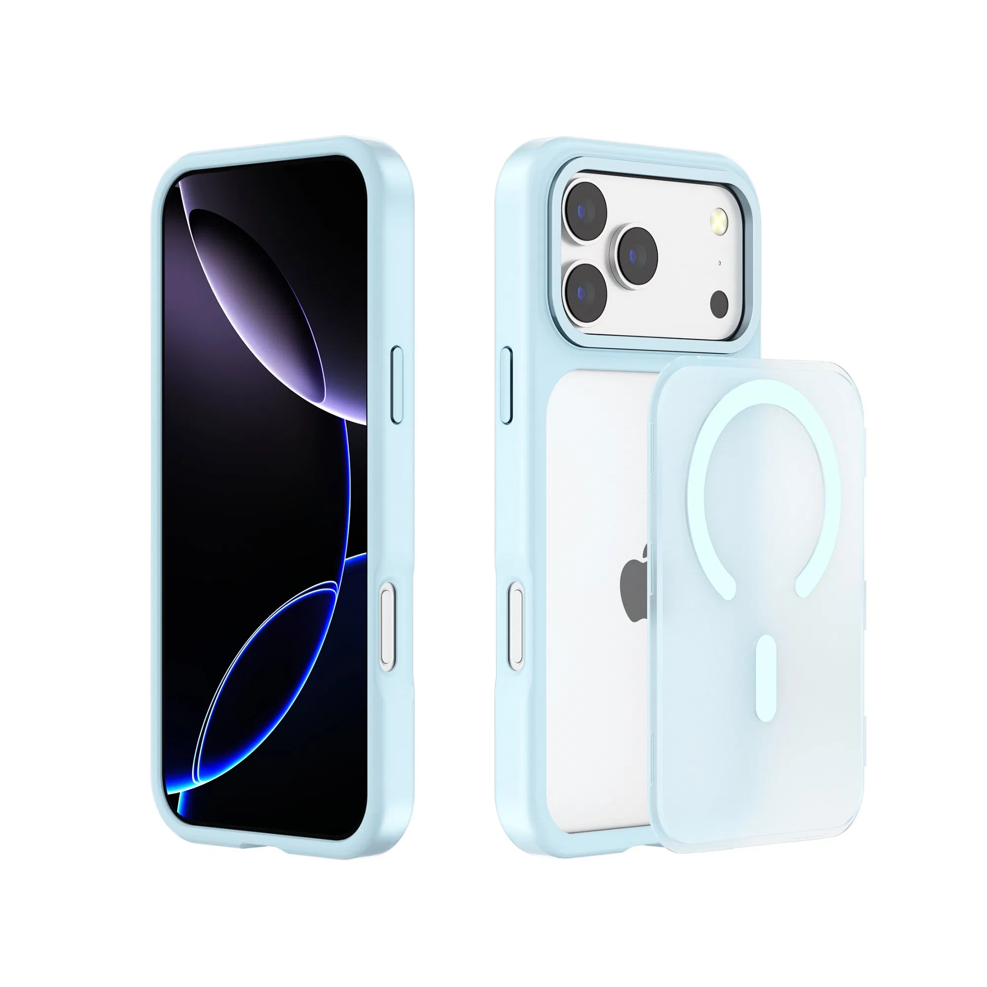 Funda protectora de silicona clara para billetera de cuero, accesorios protectores, bolsa de silicona impresa, a prueba de agua, armadura, soporte, ventana, funda de teléfono móvil con brillo