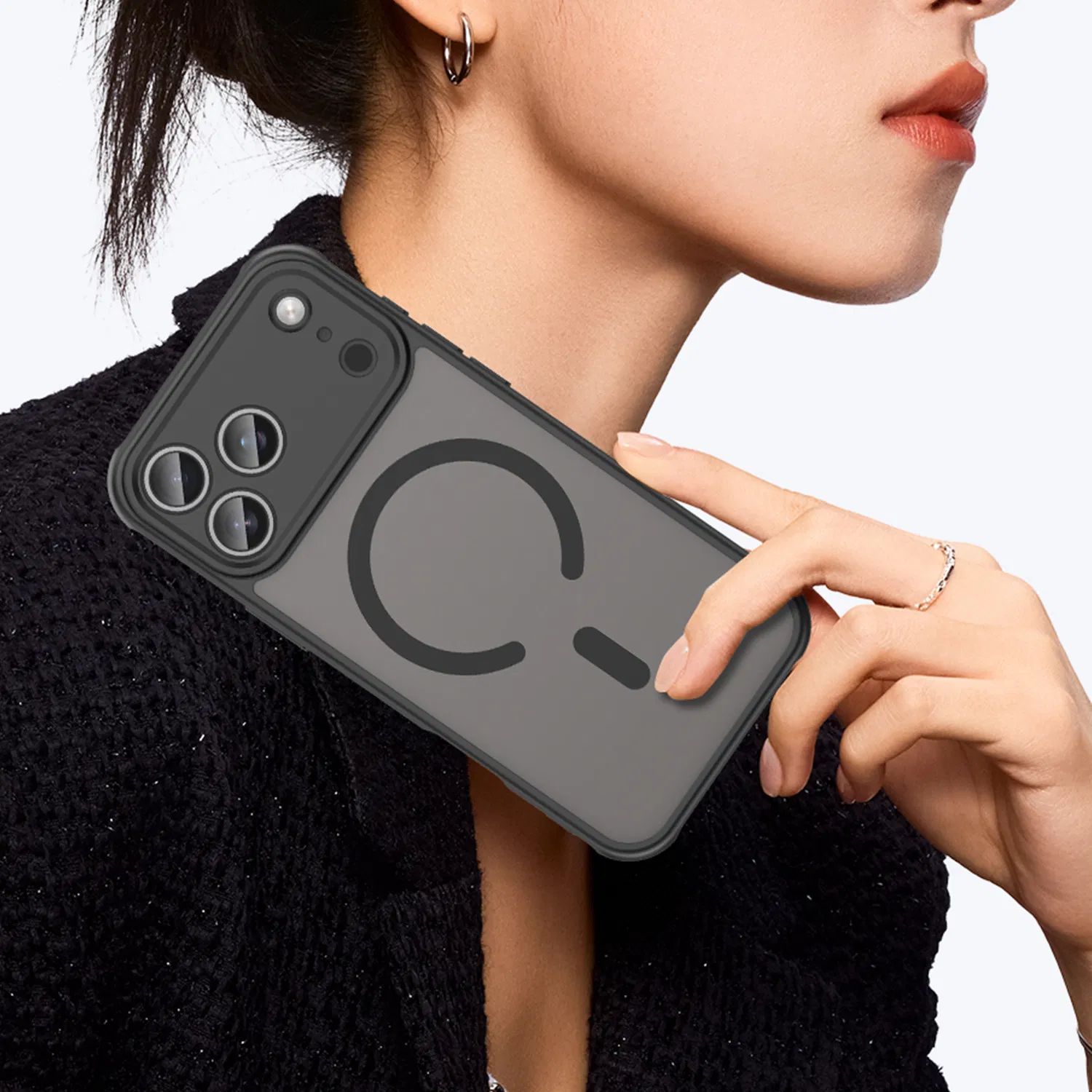 Fábrica Directa Nuevo Diseño Múltiples Colores PC+TPU A Prueba de Golpes y Caídas 360 Grados de Protección Total para Phone15promax Funda de Teléfono
