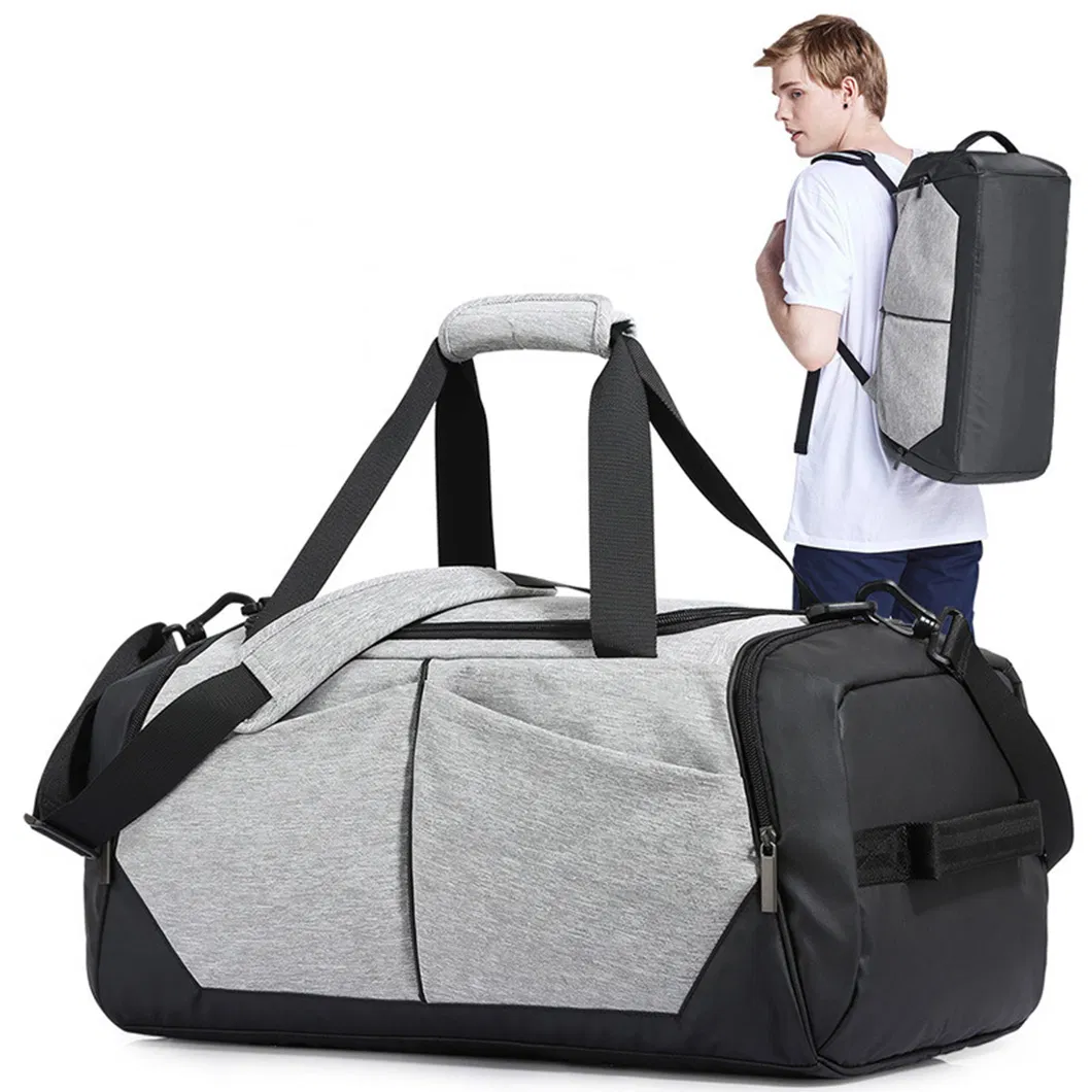 Bolsa de entrenamiento para hombros de gimnasio, forma de barril, bolsa de viaje para Crossfit
