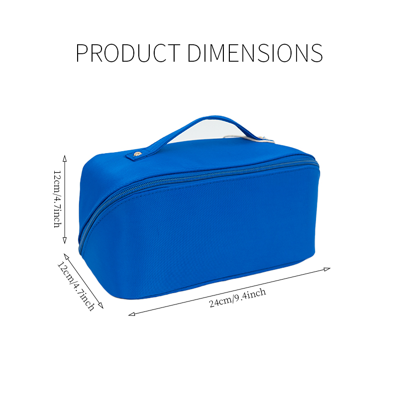 Mujeres Colorido Venta Caliente Personalizado Promoción Maquillaje Belleza Portátil Bolsa de Aseo de Cuero PU Impermeable Viaje Moda Multifuncional Cepillo Bolsa Cosmética