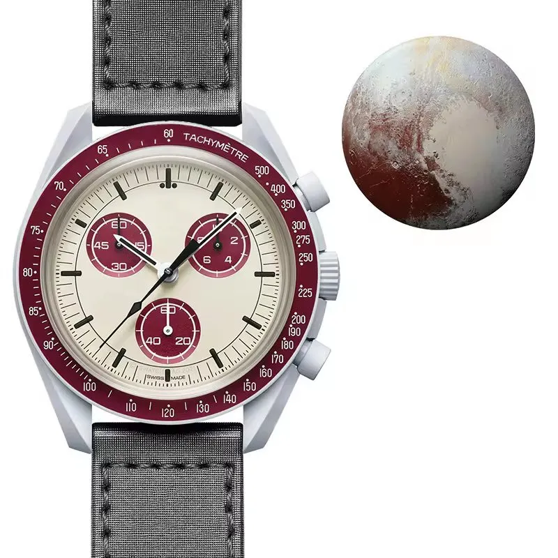Reloj mecánico de fase lunar de edición limitada para hombres Super Clone