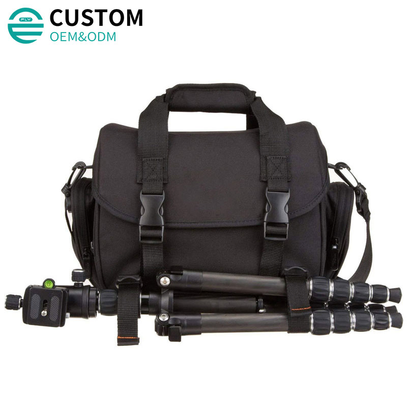Fuliya Funda para Cámara DSLR Sin Espejo para Fotografía al Aire Libre, Bandolera Cruzada, Mochila para Cámara tipo Sling