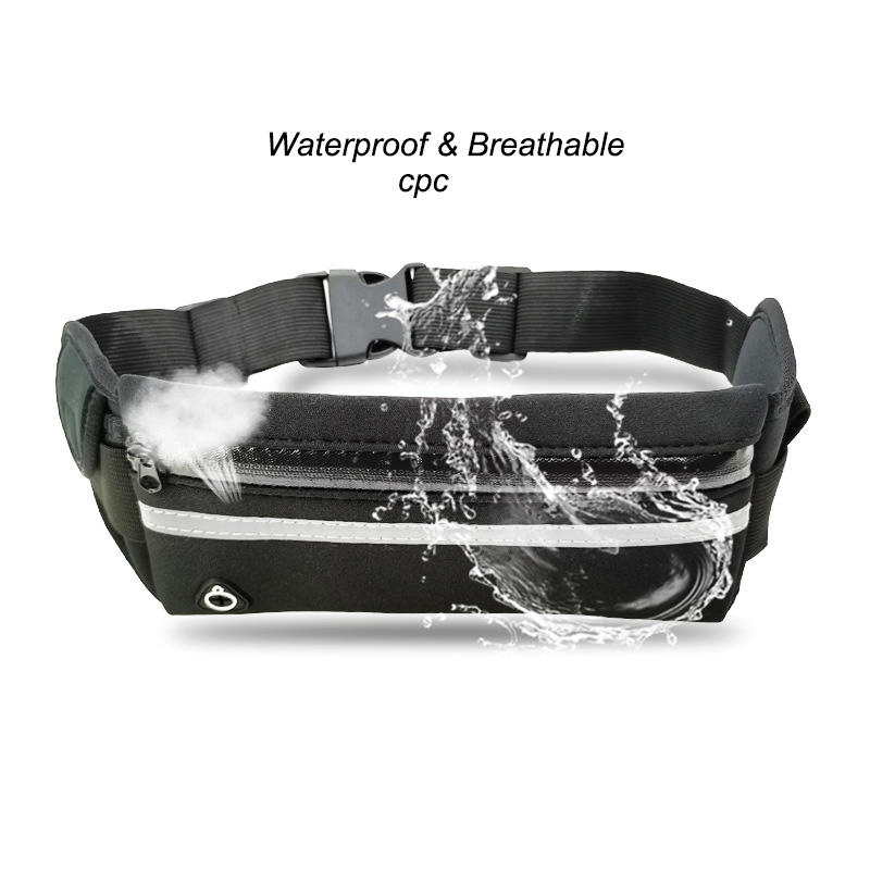 Cinturón de hidratación con soporte para botella de agua, pouch de cintura, bolsa de fanny, bolsa para correr
