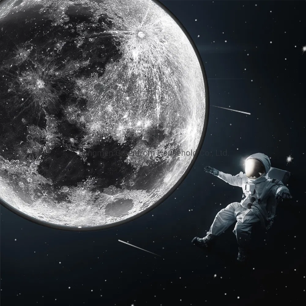 Espejo Lunar de Diseño Moderno con LED