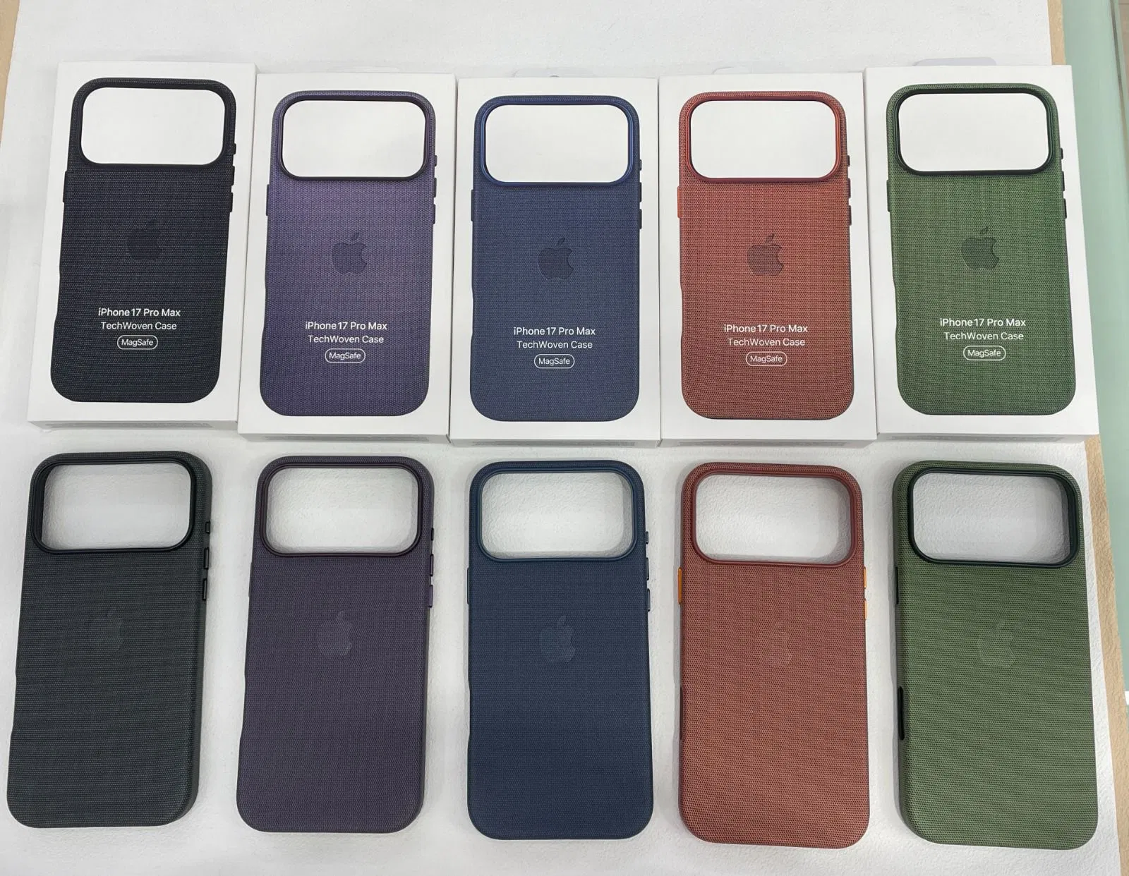 1: 1 Funda de silicona original Magsafe para teléfono 17 16 PRO Max