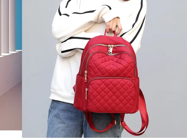 Mochila de moda para chicas y mujeres, mochila para laptop, mochila de colegio para damas, bolso de moda y elegante, mochila escolar y bolso de mano para mujeres