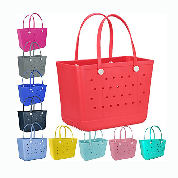 Fábrica china al por mayor de grandes bolsas de playa de EVA