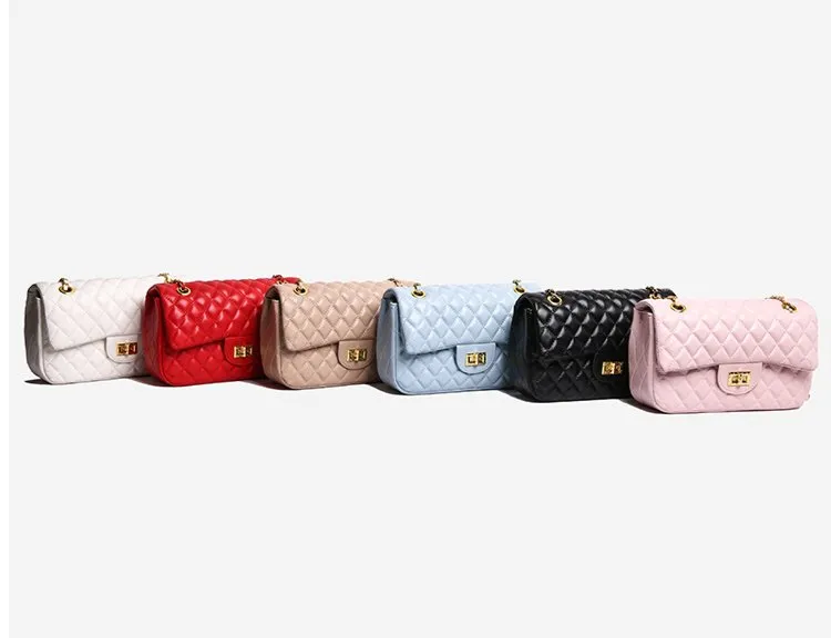 Bolsa de hombro acolchada de cadena directa de fábrica personalización al por mayor