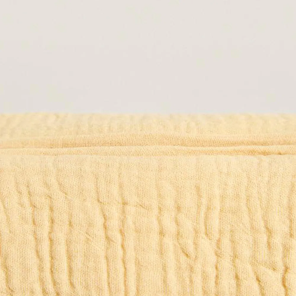 Artículos de tocador de viaje algodón Muslin gasa acolchada algodón componen Cosmética Bolsa con cremallera