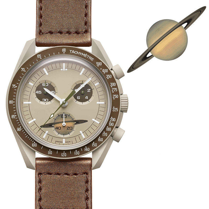 Reloj mecánico de fase lunar de edición limitada para hombres Super Clone