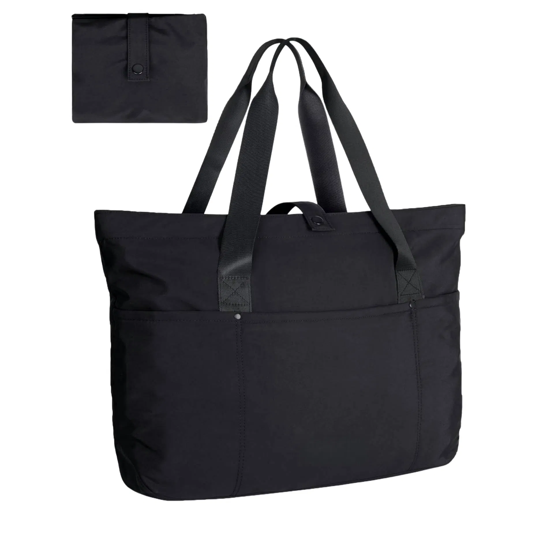 Bolso Tote para Mujeres, Bolso Tote Ligero y Acolchado con Compartimentos, Bolso de Hombro para Viajes, Trabajo, Gimnasio
